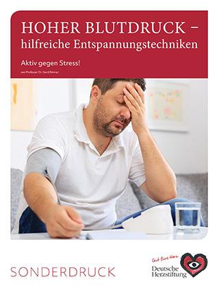 Titelbild Sonderdruck: Was tun gegen Stress?