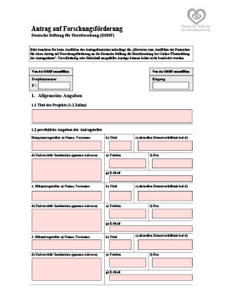 Bild vom Online-Antrag. Jetzt bewerben