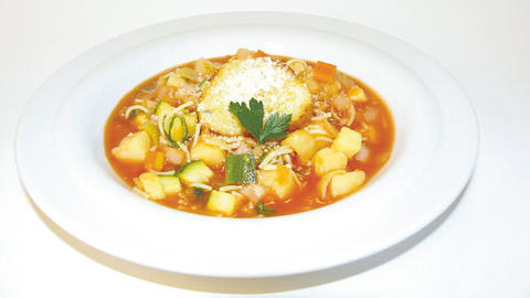 Bild von der Gemüsesuppe