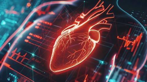 Herz mit Vorhofflimmern