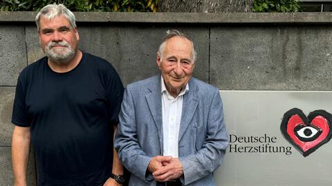 Peter Frein und Prof. Carlo Kallfelz