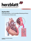 Titelbild des Sonderdrucks Myokarditis
